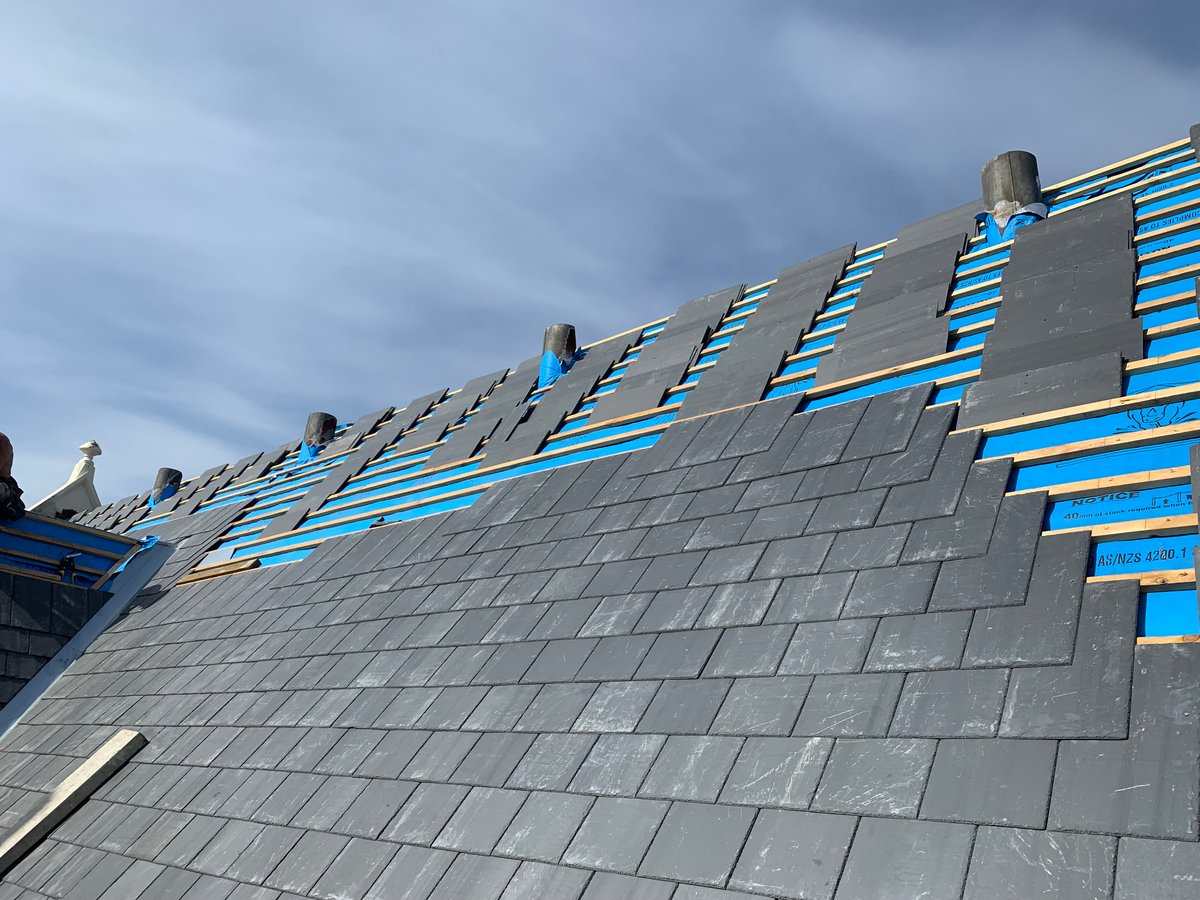 Roofing detail supplied by Slate Roofing Melbourne