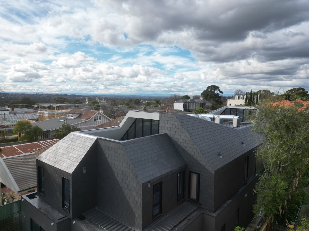 Roofing detail supplied by Slate Roofing Melbourne