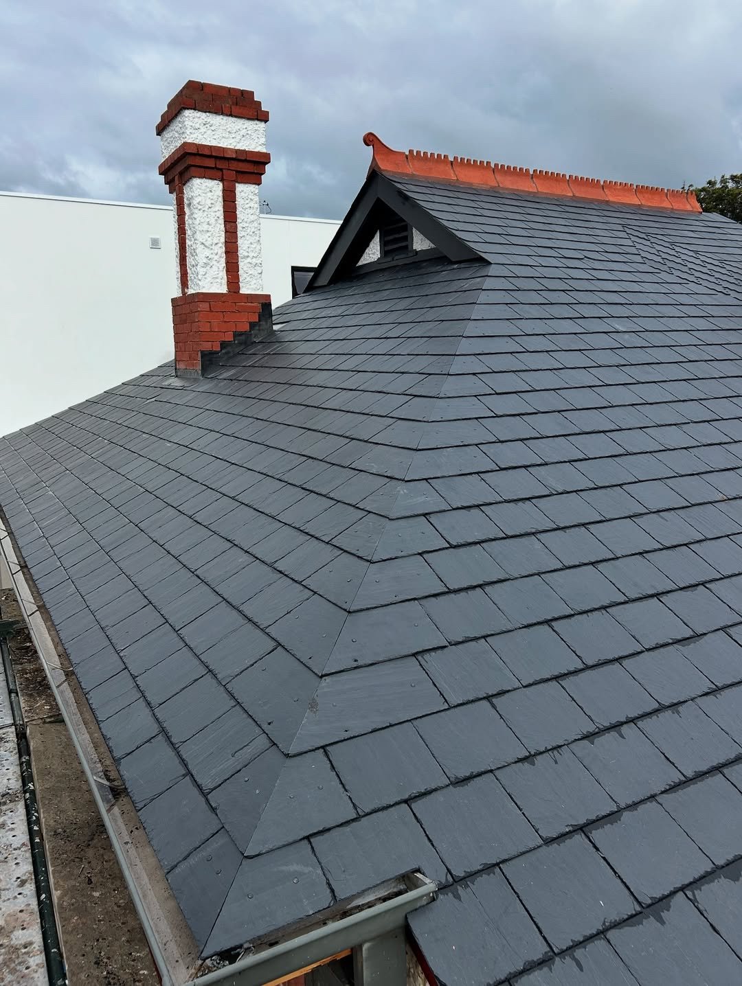 Roofing detail supplied by Slate Roofing Melbourne